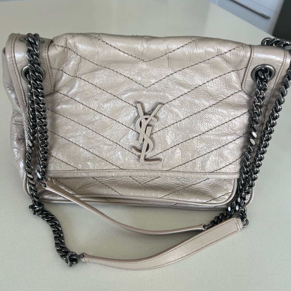 YSL Niki Medium in Vintage Leather